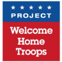Project Welcome Home Troops logo
