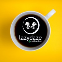 Lazydaze +Coffeeshop logo
