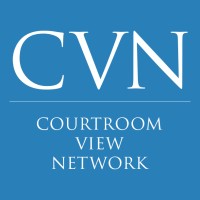 CVN: Courtroom View Network logo