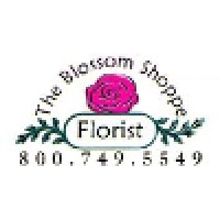 The Blossom Shoppe Florist logo