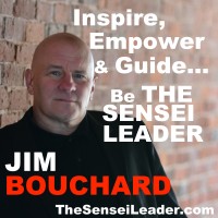 THE SENSEI LEADER Inspire––Empower––Guide logo