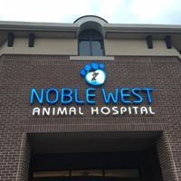 Noble West Animal Hospital logo