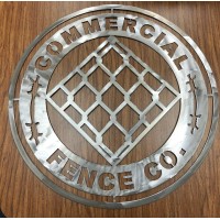 Commercial Fence Co. logo