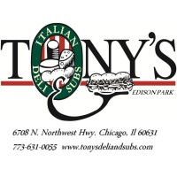 Tony's  Italian Deli And Subs logo