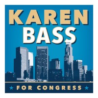 Karen Bass For Congress logo