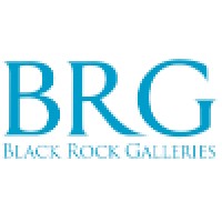 BLACK ROCK GALLERIES (BRG) logo