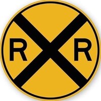 The Railroad Barber logo