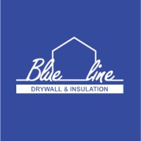 Blue Line Drywall & Builders logo