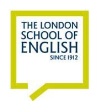 The London School Of English logo