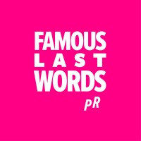 Famous Last Words PR logo