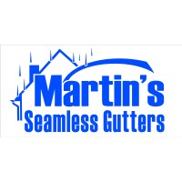 Martin's Seamless Gutters logo