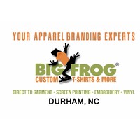 Big Frog Custom T Shirts & More Of Durham logo