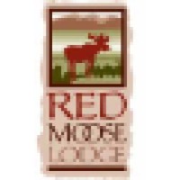 The Red Moose Lodge logo
