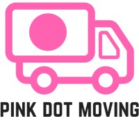 Pink Dot Moving logo
