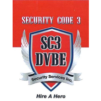 SC3- DVBE Security Services logo