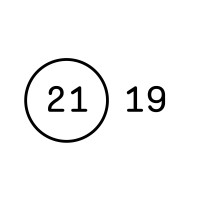 21-19 logo