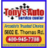 Tony's Auto Service Center logo