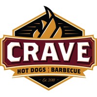 Crave Hot Dogs And BBQ logo