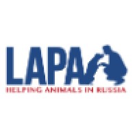 LAPA (Helping Animals In Russia) logo