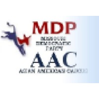 Missouri Democratic Party Asian American caucus (MDPAAC) logo