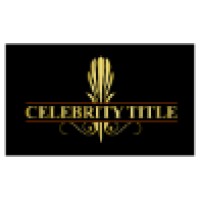 Celebrity Title logo