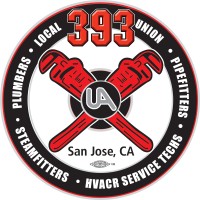 UA Local 393 - Plumbers, Steamfitters, And HVACR Service Technicians logo