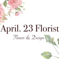 April 23 Florist logo