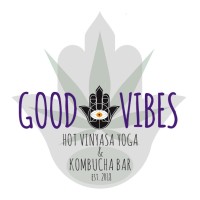 Good Vibes Yoga And Kombucha Bar logo