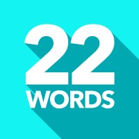 22 Words logo