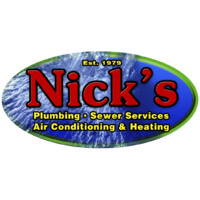 Nick's Plumbing Sewer & Air Conditioning logo