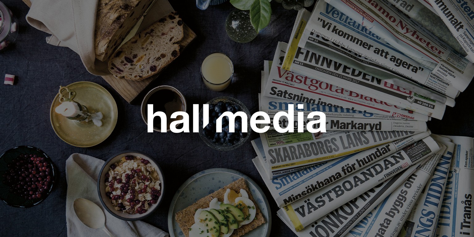 Hall Media AB logo