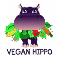 Vegan Hippo logo