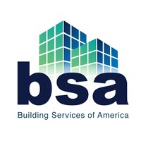 Building Services of America (BSA) logo