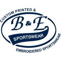 B & E Sportswear logo