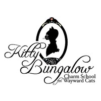 Kitty Bungalow Charm School For Wayward Cats logo