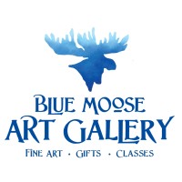 Blue Moose Art Gallery logo