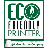 Eco Friendly Printer- Greg Barber Co logo