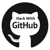 Hack With GitHub logo