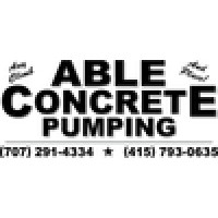 Able Concrete Pumping logo