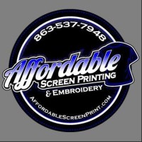 Affordable Screen Printing And Embroidery logo