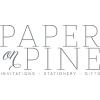 Paper On Pine logo