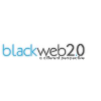 Black Web 2.0 logo