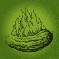 The Toasted Pickle logo