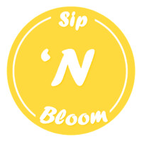 SIP 'N BLOOM logo