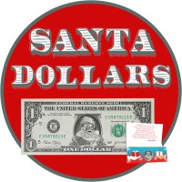 Santa Dollar Bills logo