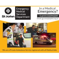 St john Emergency Medical Services Department logo