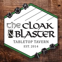 The Cloak & Blaster logo