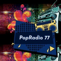 PopRadio77 logo