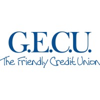G.E.C.U. "The Friendly Credit Union" logo