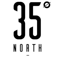 35 Degrees North logo